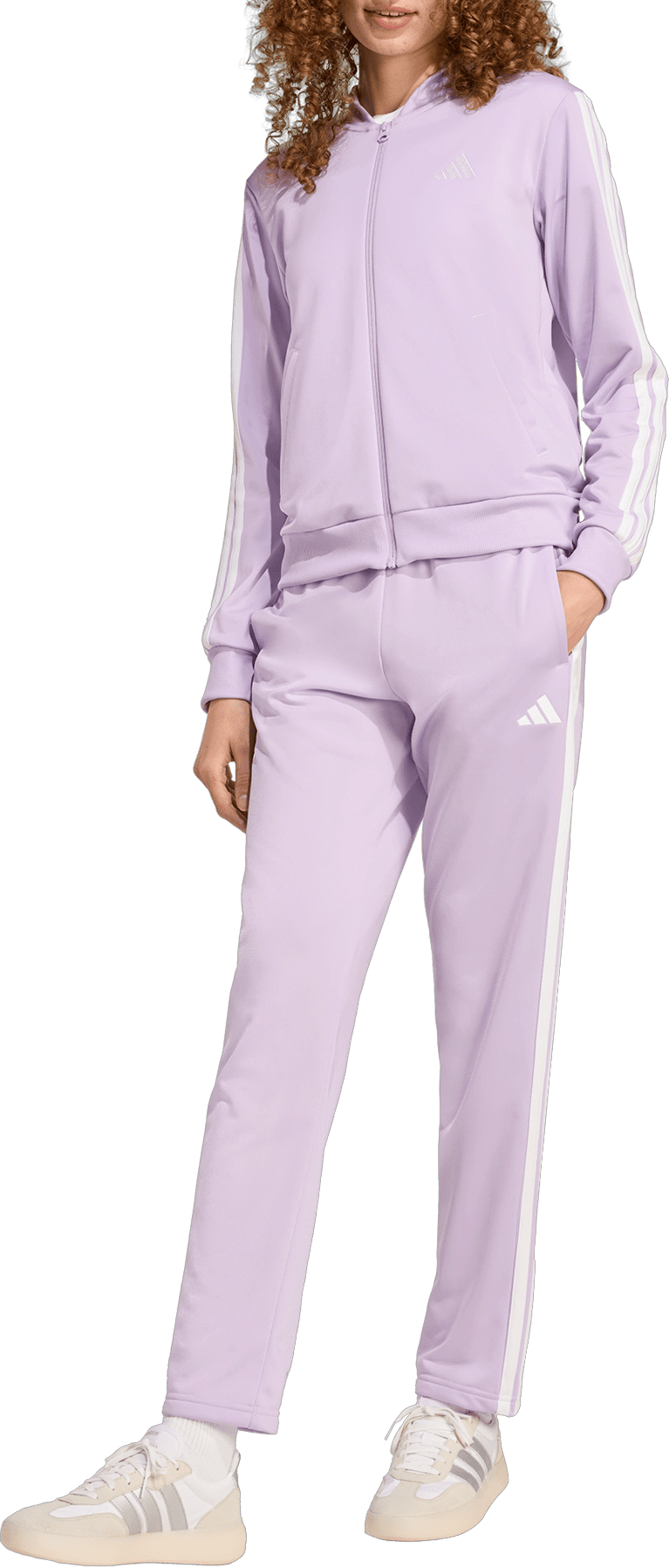 Trenirka adidas Originals Essentials 3-Stripes Tracksuit Lila | jx0511
