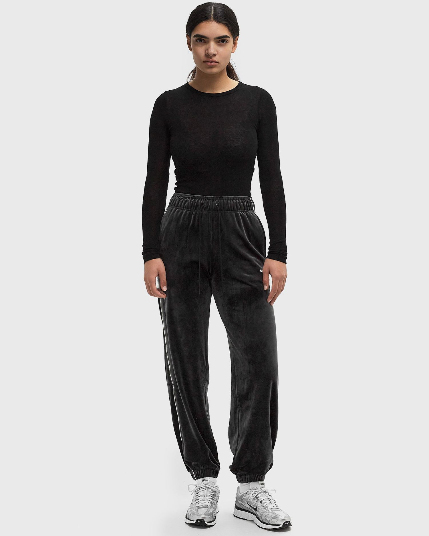 Pleteni pulover Samsoe Samsoe Samsøe & Samsøe Sadou Long Sleeve T-Shirt, Size L Črna | F10000014-BLACK, 1