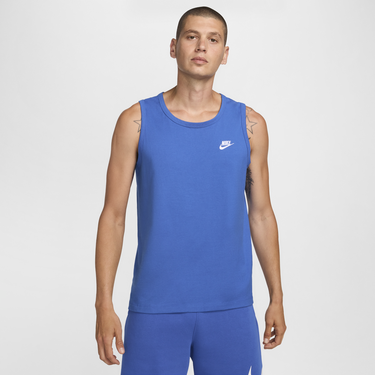 Majica brez rokavov Nike Nike Sportswear Club Tank Top Modra | bq1260-480, 3
