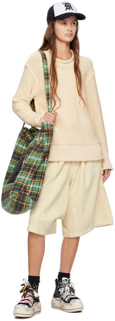 Pleteni pulover R13 R13 Rolled Edge Knit Sweater Bež | R13WY152-Y055B, 3