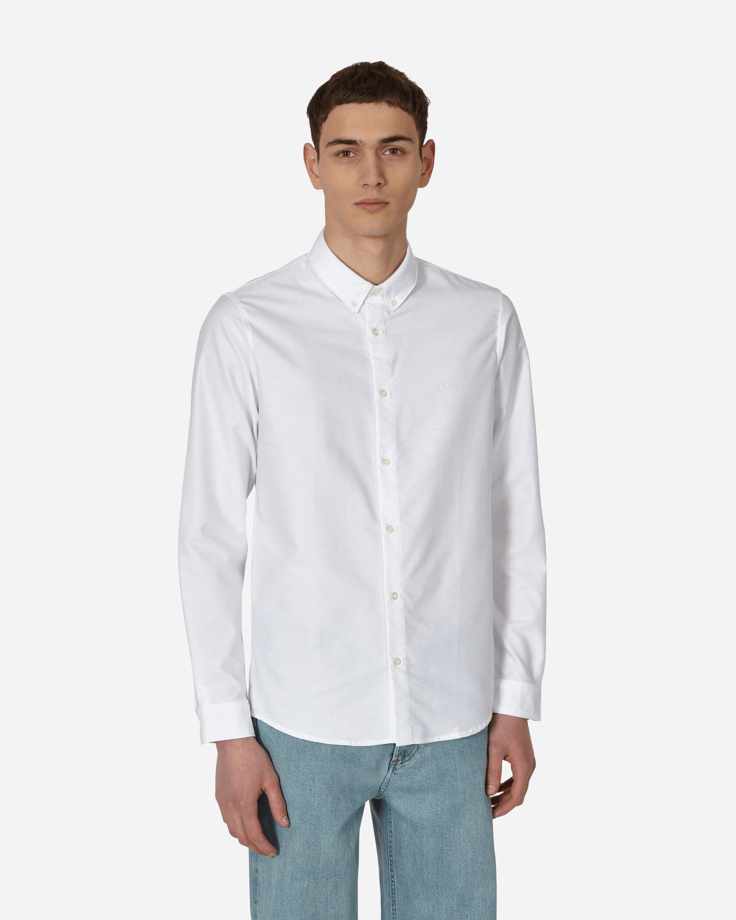 Srajce A.P.C. Greg Shirt Bela | COECK-H12499 AAB, 1
