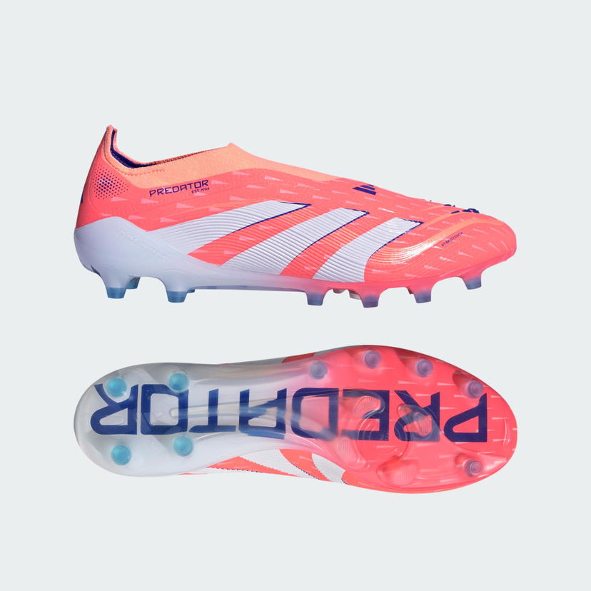 Superge in čevlji adidas Performance Predator Elite Laceless Artificial Grass Football Boots Roza | JH8875