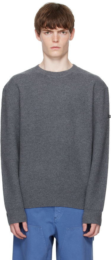 Pleteni pulover A.P.C. A.P.C. Thomas Knit Sweater Siva | WVBCZ-H23434, 0