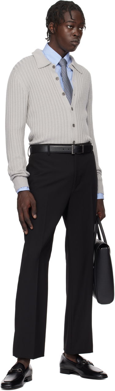 Pasovi FERRAGAMO Reversible Belt With Rectangular Buckle Črna | 675158, 3