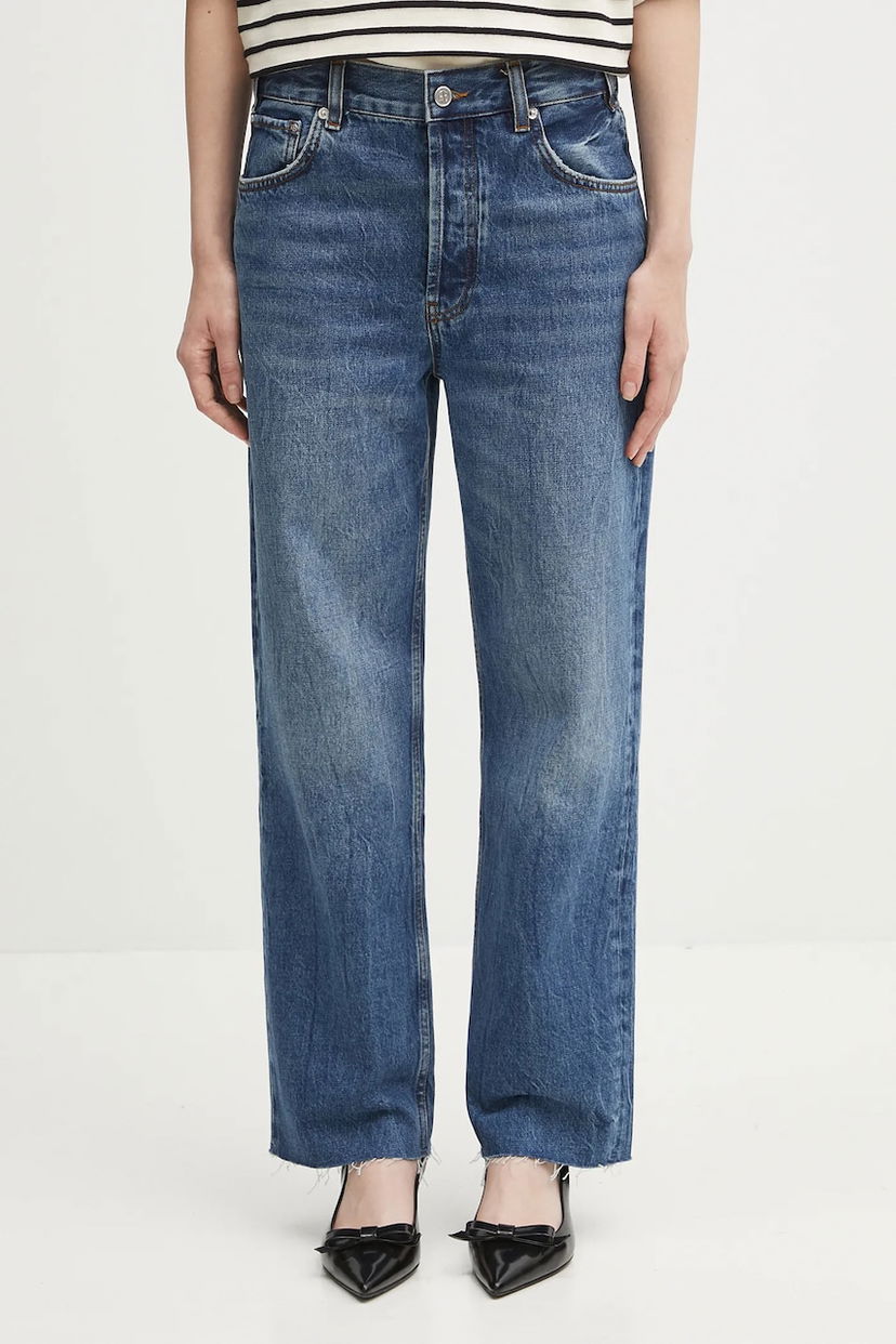 Kavbojke Anine Bing Anine Bing Gavin High-Waist Jeans Modra | A.06.11188