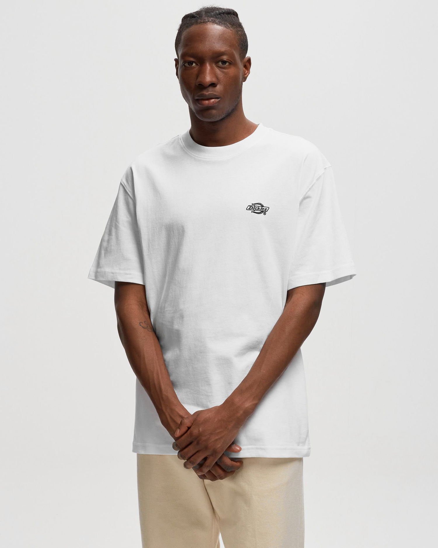 Majica Dickies Cotton T-shirt Bela | DK0A4YAIWHX1, 1