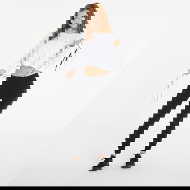 Majica On Running Women's Cropped Long Sleeve Running T-Shirt Bela | 1WF30650069, 3