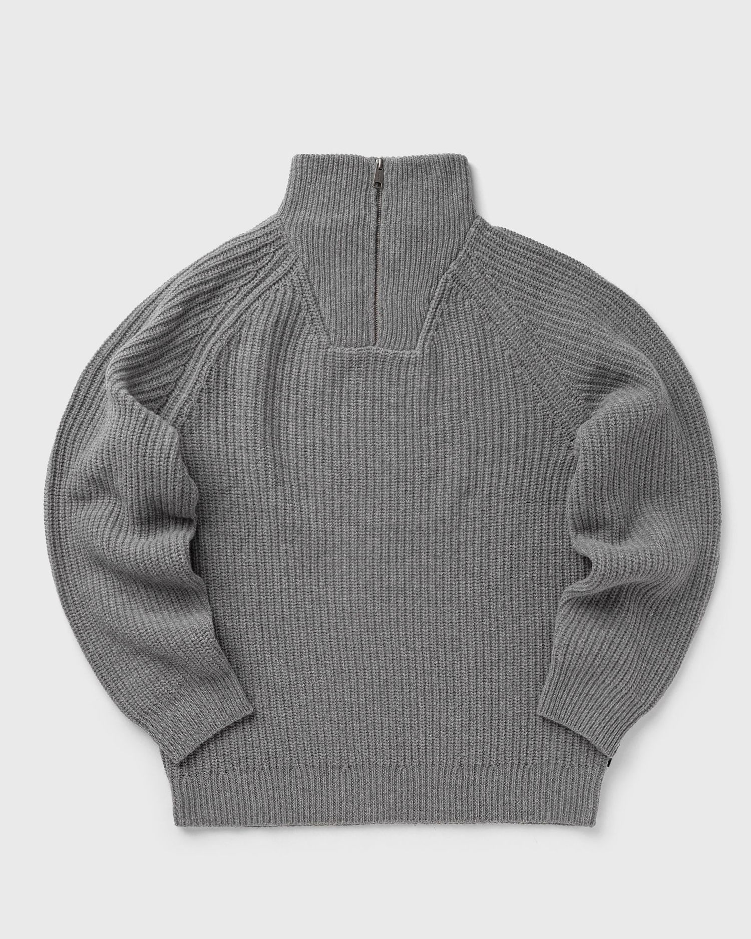 Pulover Carhartt WIP Marlon Half Zip Sweater Siva | I033913-V6.XX, 0