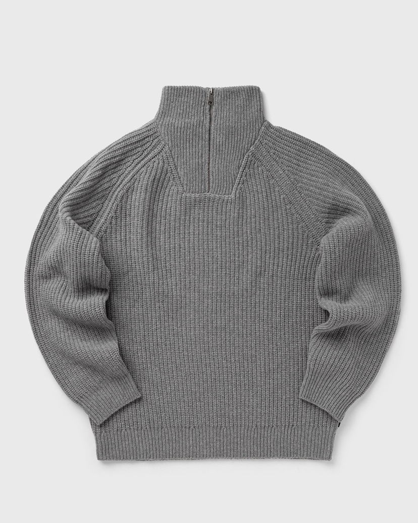 Pulover Carhartt WIP Marlon Half Zip Sweater Siva | I033913-V6.XX