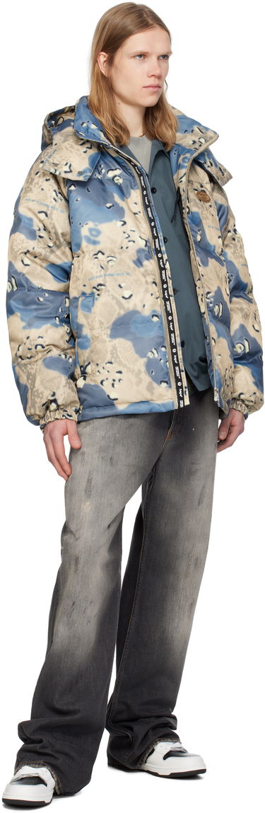 Puhovka AAPE by A Bathing Ape AAPE by A Bathing Ape Camo Main Down Jacket Modra | AAPDNM7666XXNBGK, 3