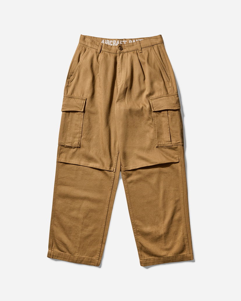 Cargo hlače Alpha Industries Aircraft Pants Rjava | X146200 13