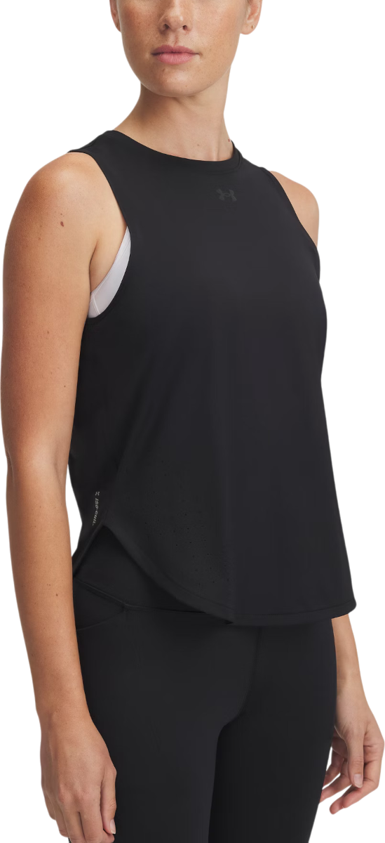 Majica brez rokavov Under Armour UA Launch Elite Tank Top Črna | 1389563-001