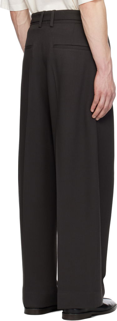 Hlače Studio Nicholson Studio Nicholson Vital Trousers Črna | VITAL SNM - 1279, 2