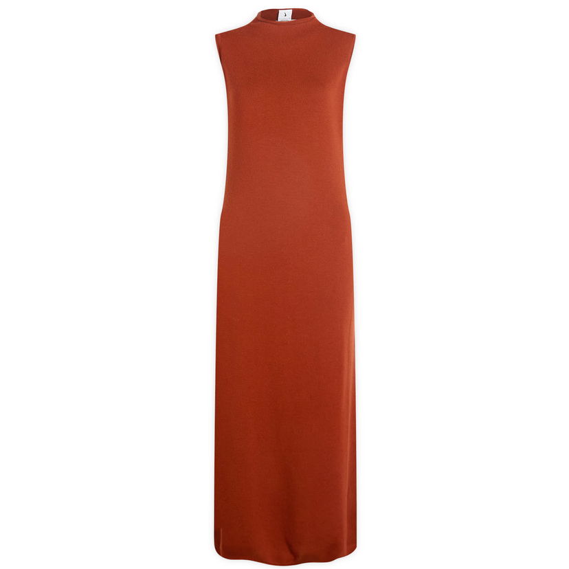 Obleke Nike Women's Classics Knit Sleeveless Dress Oranžna | HM9449-662