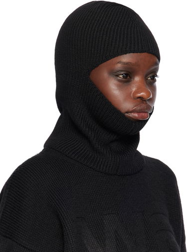 Beanie Alexander Wang Logo Compact Deboss Balaclava Črna | 4KC4239056, 1