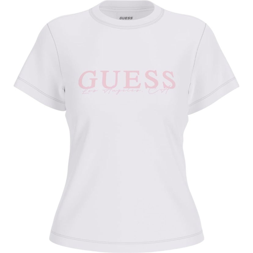 Majica GUESS Guess Kamelie T-Shirt Bela | V5GI15J1314-G011