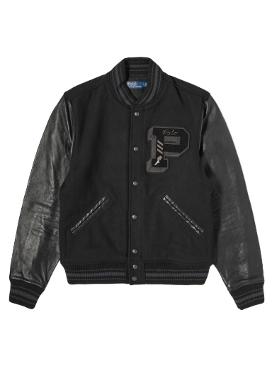 Jakna Polo by Ralph Lauren Polo Ralph Lauren Men's Lined Varsity Polo Črna | 710907546001