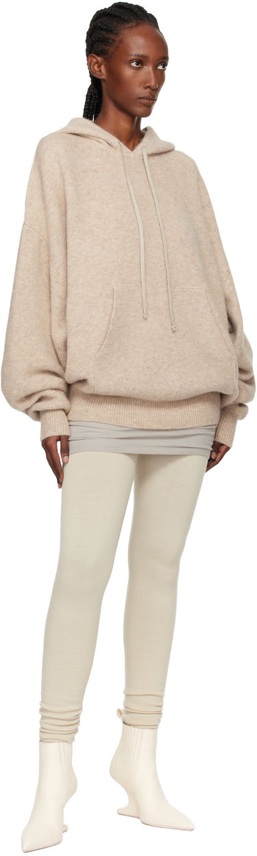Pajkice Rick Owens Concordians Runway Leggings Bež | RO02E4683 M, 3