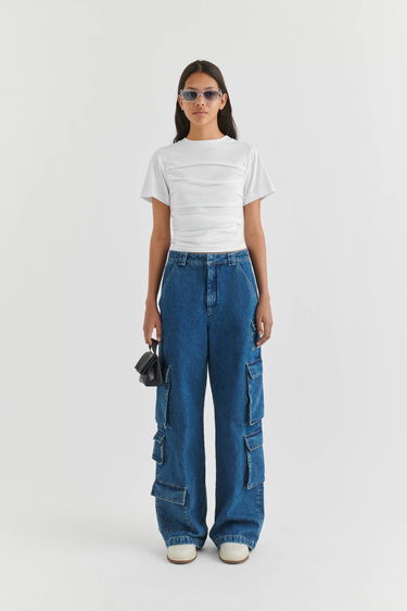 Cargo hlače AXEL ARIGATO Roam Cargo Jeans Modra | A2105001, 7
