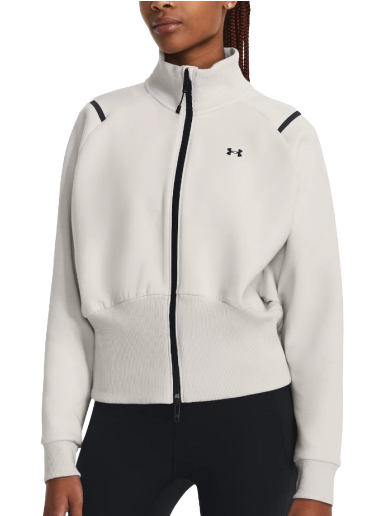 Pulover Under Armour Unstoppable Flc Novelty FZ-WHT Bež | 1379836-114