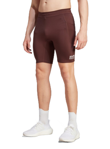 Kratke hlače adidas Originals Legíny BMW Berlin Marathon 2023 Short Rjava | IP3622