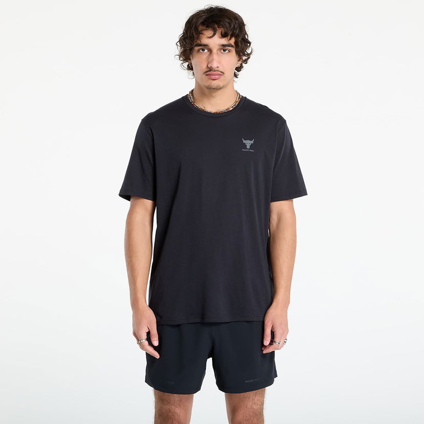 Majica Under Armour Project Rock Simple Branded Tee Črna | 1387797-002
