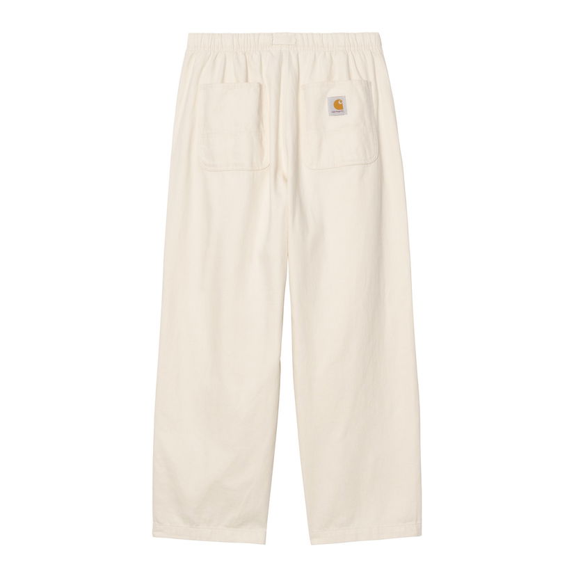 Hlače Carhartt WIP Crawford Relaxed Fit Canvas Pants Bela | I034566_7