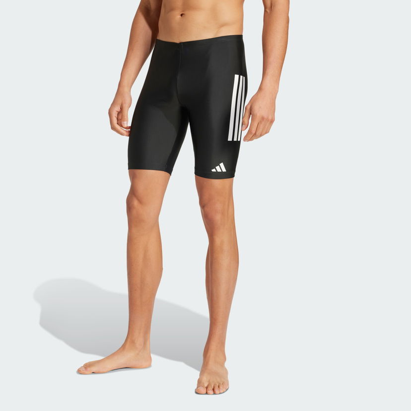 Kopalke adidas Performance 3-Stripes Swim Shorts 8-Inch Črna | JN6537