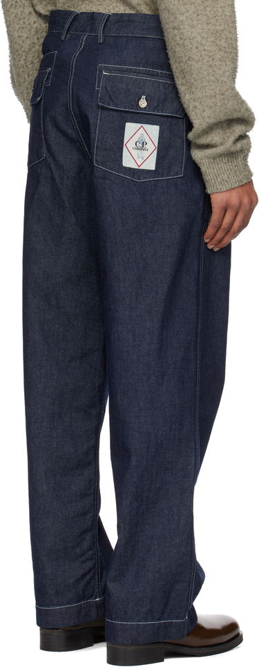 Kavbojke C.P. Company C.P. Company Loose Denim Jeans Modra | 18CMPA157A-110295W, 2