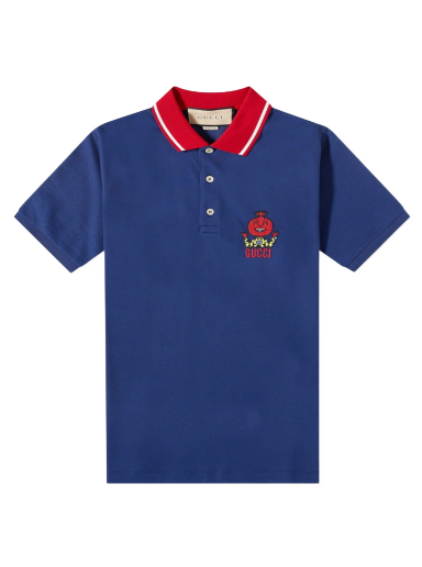 Polo majica Gucci Pablo Delcielo Logo Polo Mornarica | 700272-XJEMS-4795