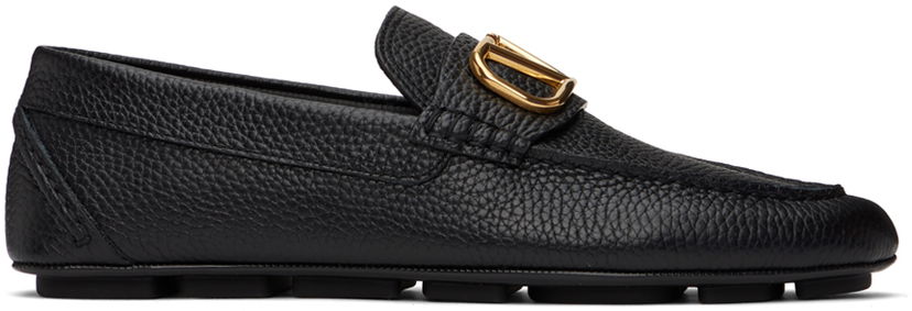 Superge in čevlji Valentino Valentino Garavani VLogo Driving Loafers Črna | 3Y2S0G30YST