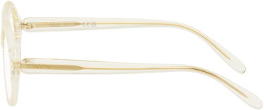 Sončna očala Loewe Chunky Rounded Frame Glasses Bež | LW50100UW50032 192337225307, 2