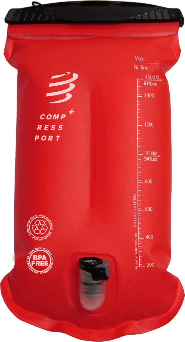 Steklenica za pitje Compressport Hydration Bag 1.5L Rdeča | xbpu3813052