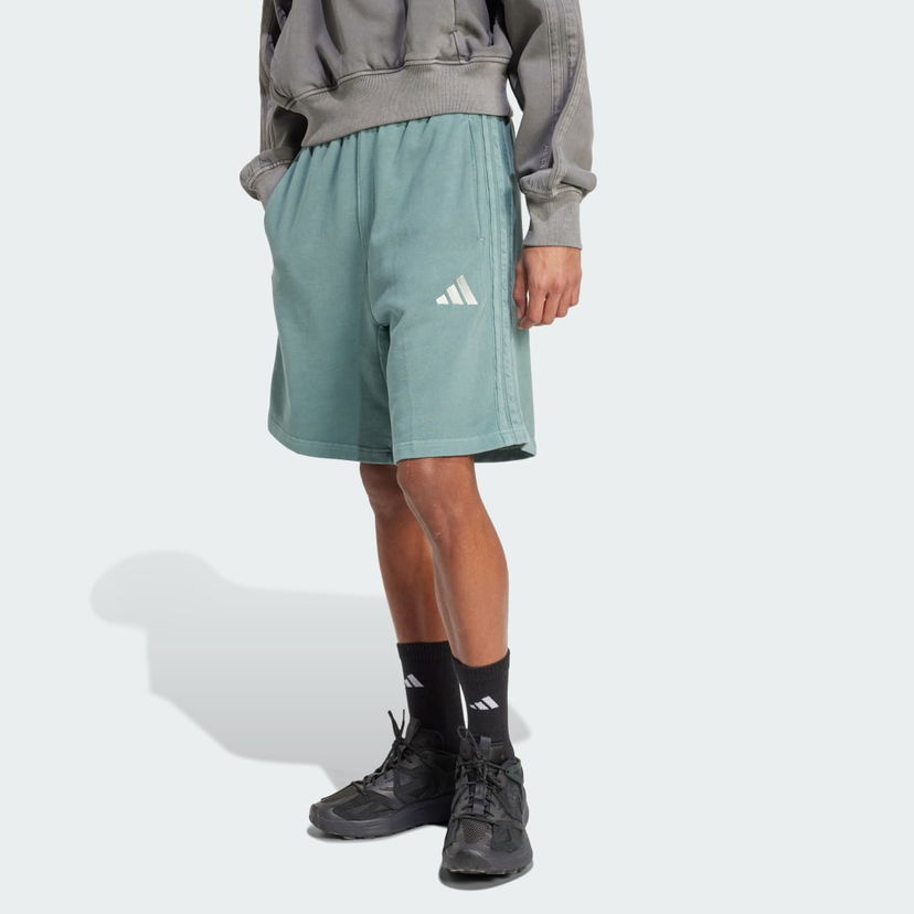 Kratke hlače adidas Performance ALL SZN Washed French Terry Shorts Zelena | JN0606