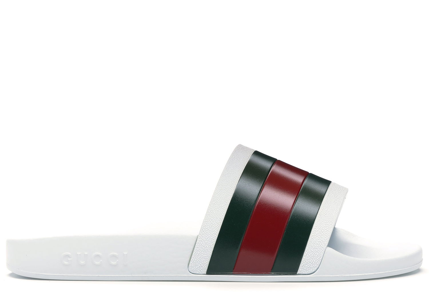 Superge in čevlji Gucci Pursuit Pool Slides Bela | 308234 GIB10 9079, 0