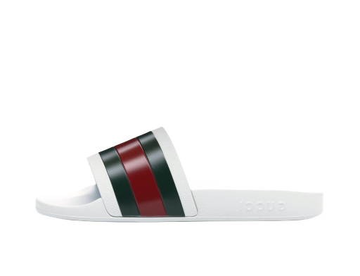 Superge in čevlji Gucci Pursuit Pool Slides Bela | 308234 GIB10 9079