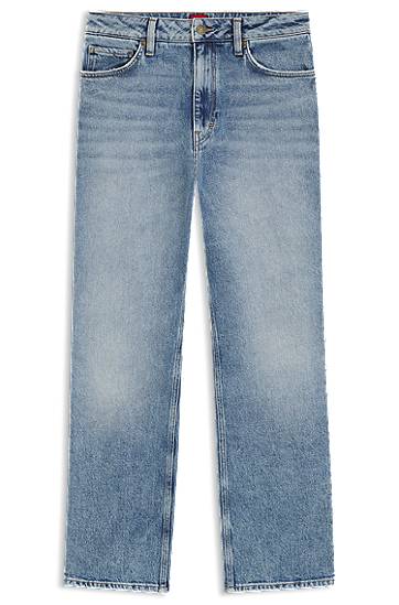 Kavbojke BOSS Slim-fit jeans comfort-stretch denim Modra | 50546927