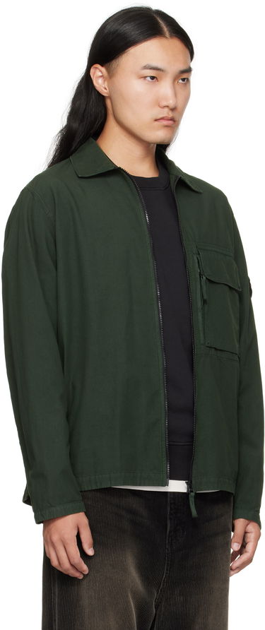 Jakna Stone Island Canvas Weave Cotton Jacket Zelena | K2S15 1200004 S0179, 1