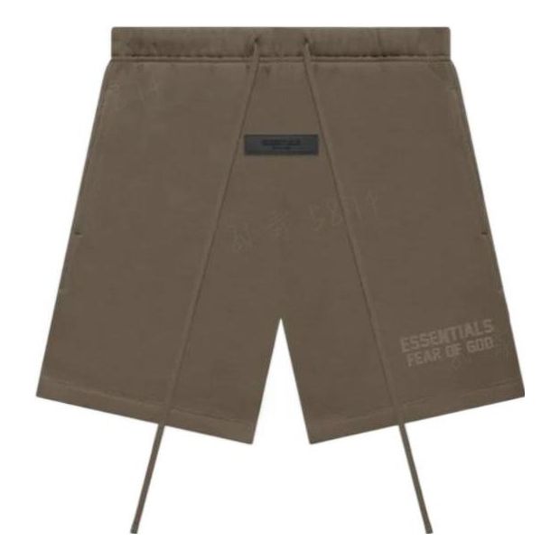 Kratke hlače Fear of God Essentials Sweatpants Zelena | FOG-FW22-031
