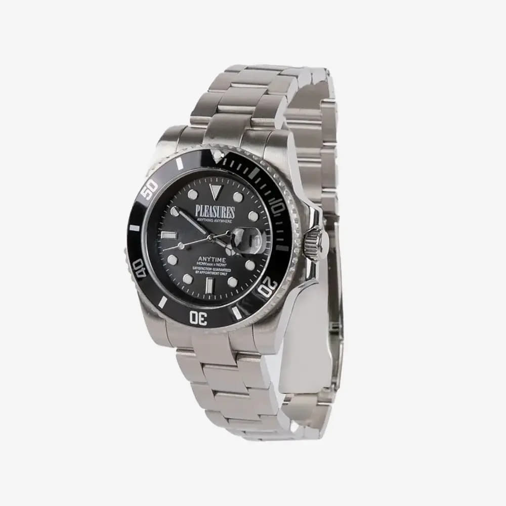 Ure Pleasures Anytime Watch Universal Kovinski | P25F064-BLACK, 0