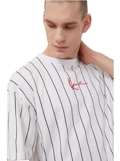 Majica Karl Kani Cotton Tee Bela | KKMQ32041WHT