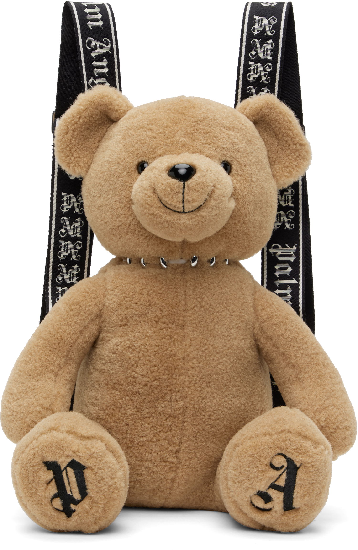 Nahrbtnik Palm Angels Palm Angels 'Bear in Mind' Plush Backpack Rjava | PWNB012C99FAB0016010, 0