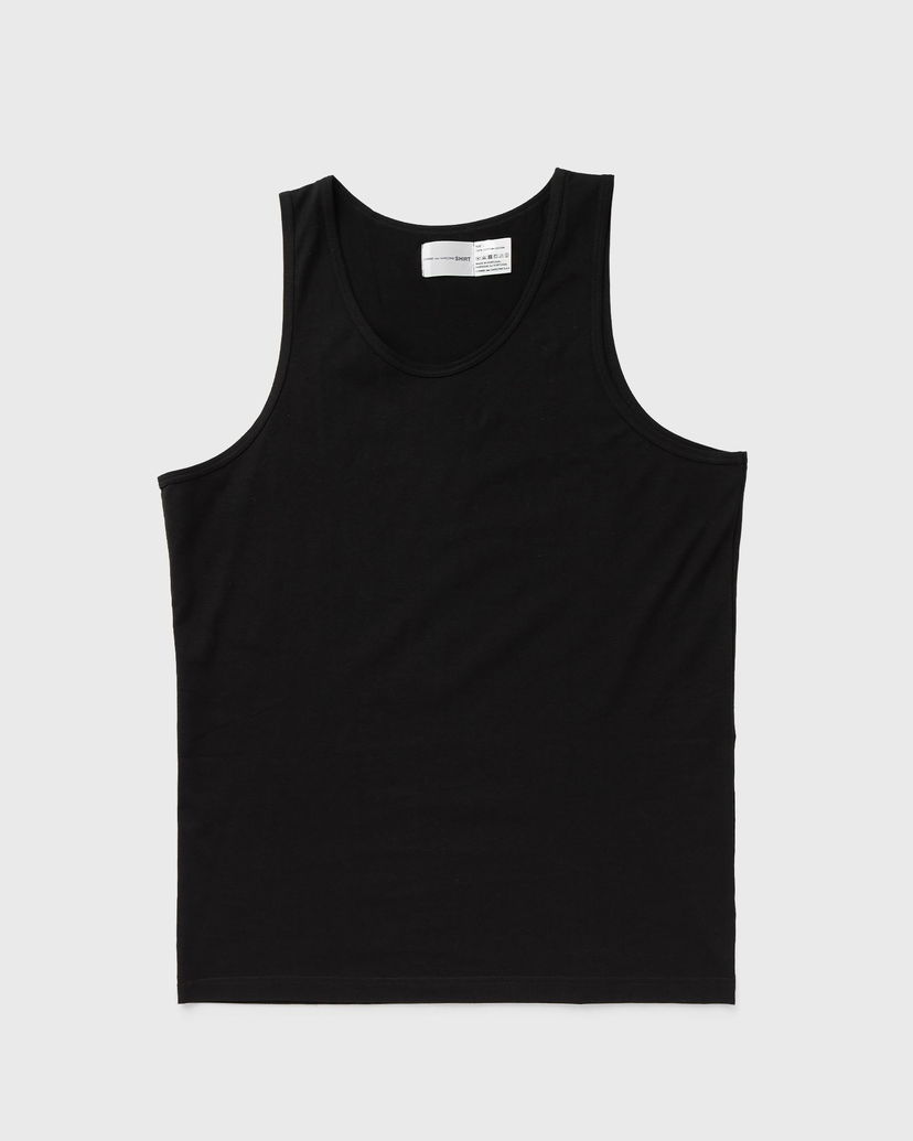 Majica brez rokavov Comme des Garçons Tank Top Črna | FZ-T911-PER-1