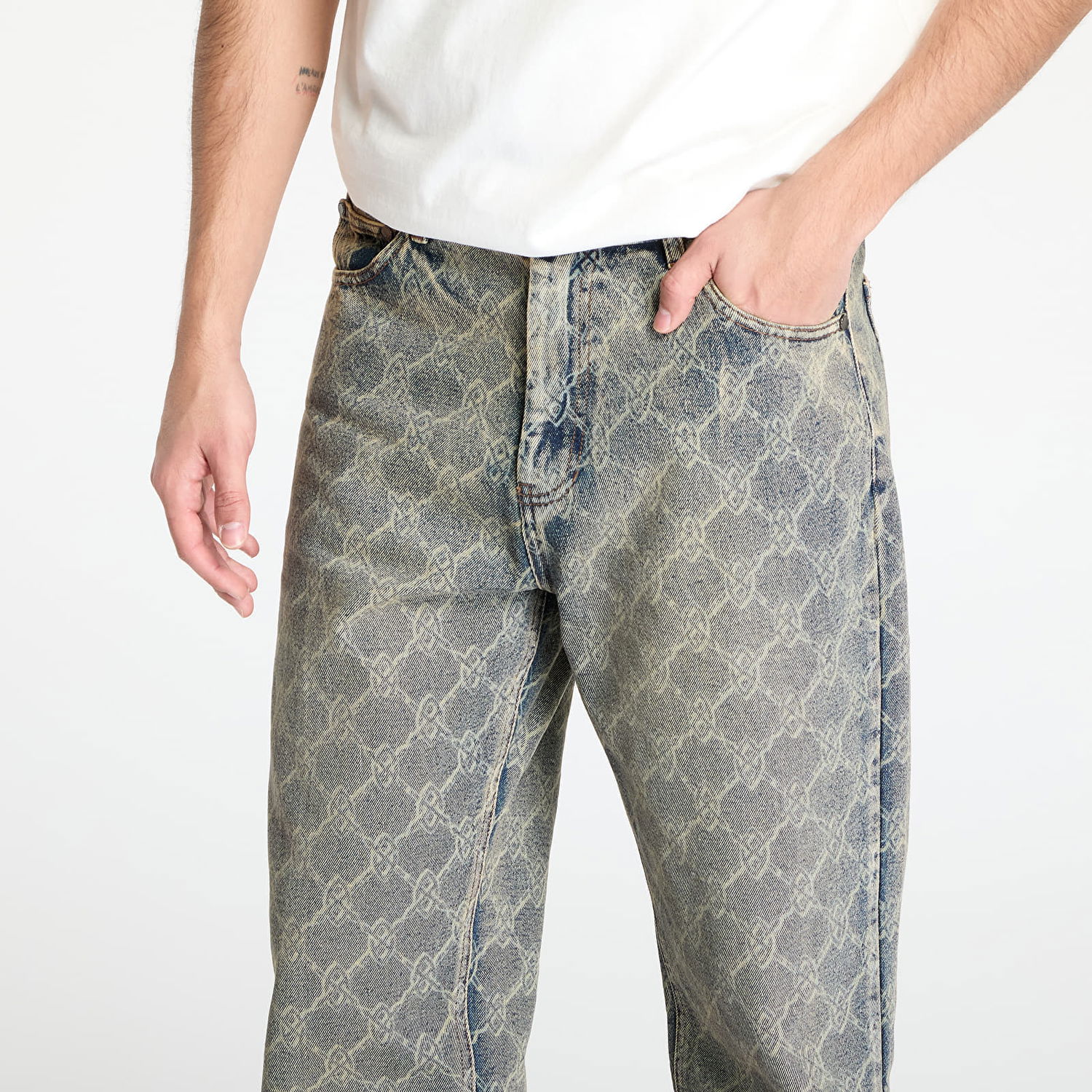 Kavbojke DAILY PAPER Daily Paper Shield Laser Washed Jeans Modra | 2511155, 1