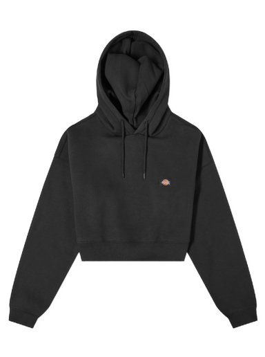 Pulover Dickies Oakport Cropped Hoody Črna | DK0A4XJTBLK1