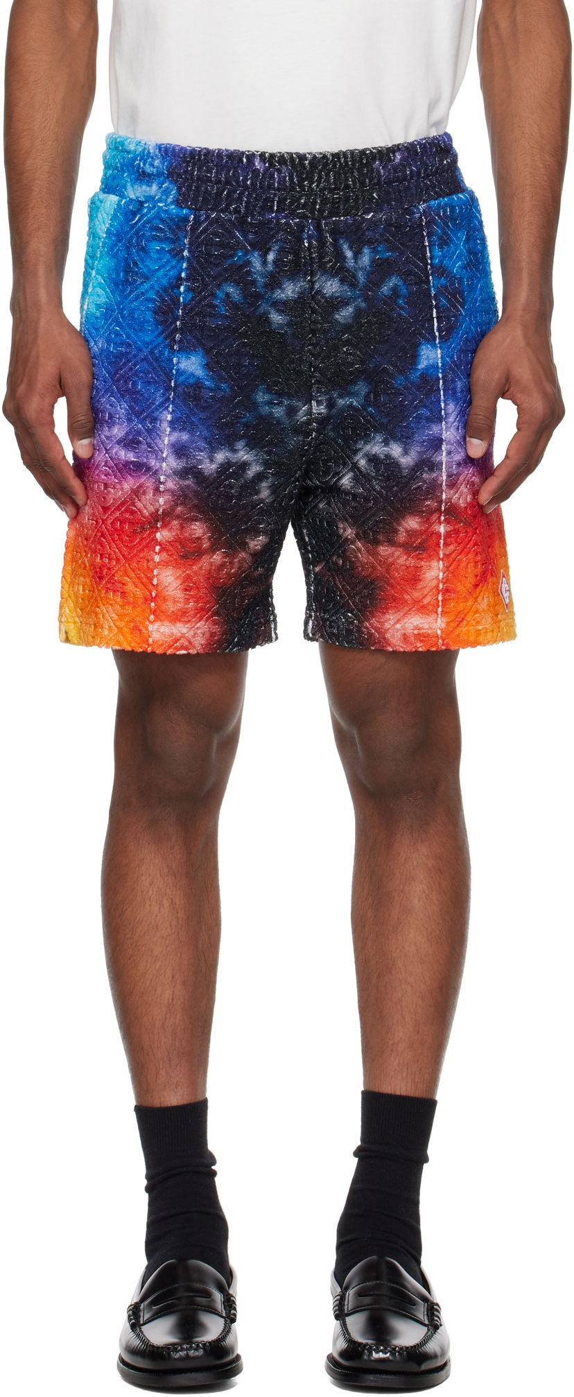 Kratke hlače Casablanca Casablanca Gradient Towelling Shorts Večbarvna | MS25-JTR-251-01