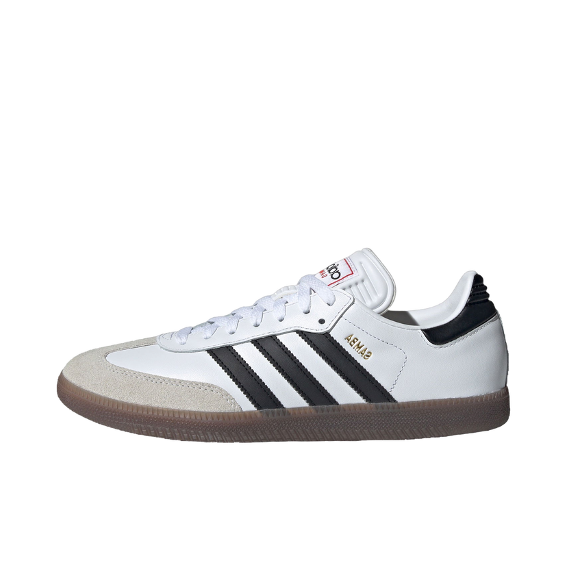Superge in čevlji adidas Originals Samba Indoor Cloud White Core Black Vivid Red Bela | IH6001