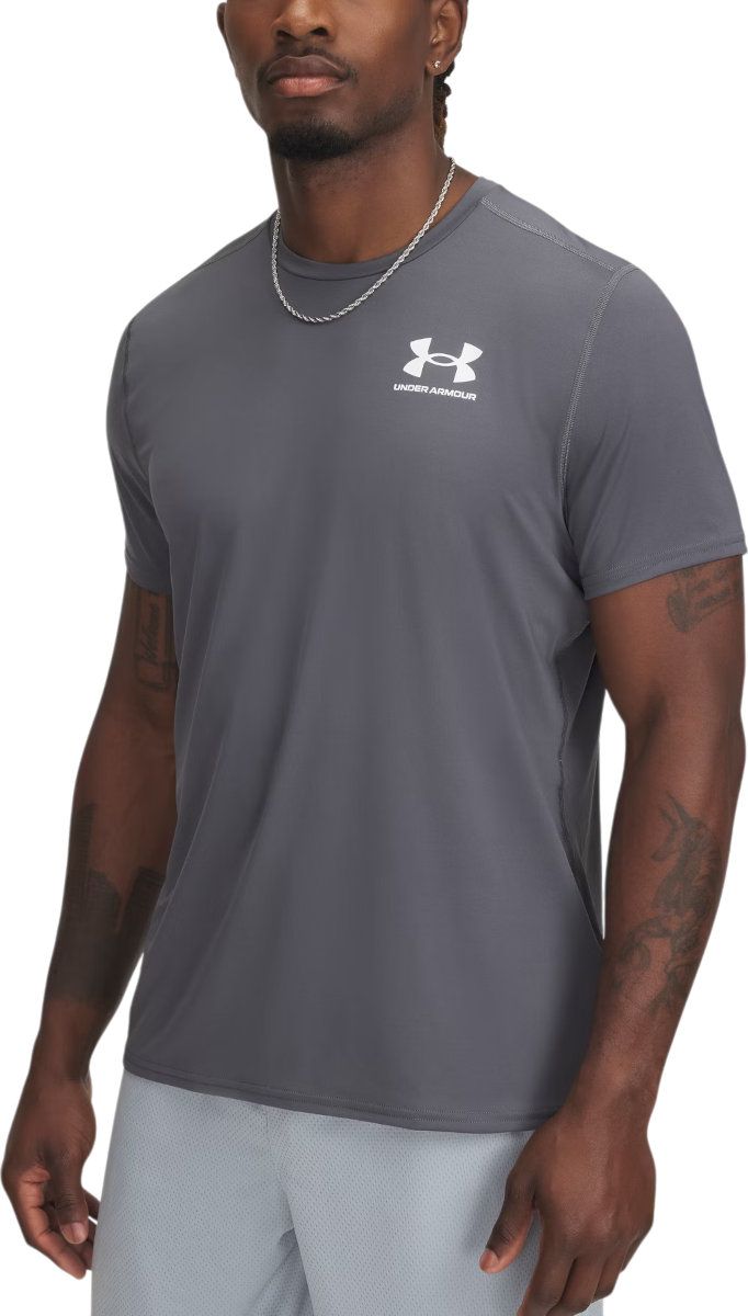 Majica Under Armour Under Armour HeatGear Fitted T-Shirt Siva | 6000939-025