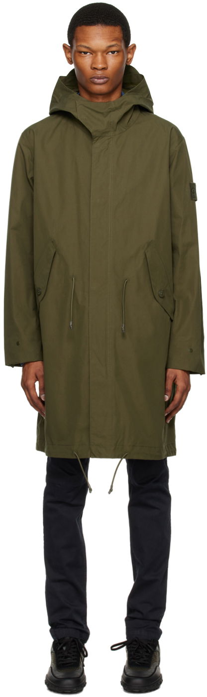 Plašči Stone Island Ghost Piece Coat Zelena | 7815704F1, 0
