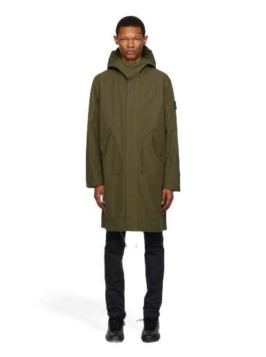 Plašči Stone Island Ghost Piece Coat Zelena | 7815704F1
